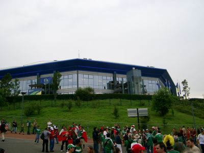 Mexico WM Spiel auf Schalke