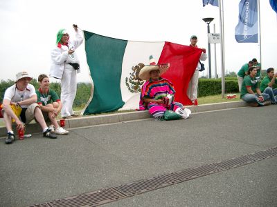 Mexico WM Spiel auf Schalke