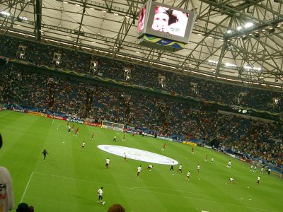 Mexico WM Spiel auf Schalke