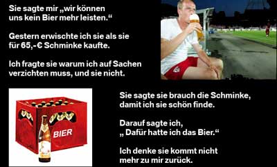 Bier und die Frauen