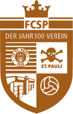 St. Pauli 100 Jahre Logo