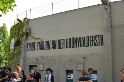 Das Grünwalder Stadion in München